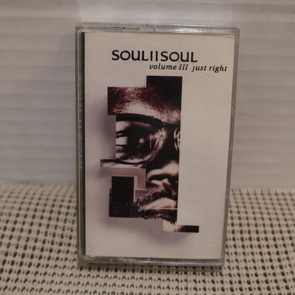 Soul II Soul Volume III Just Right Cassette 1992 Virgin Digalog